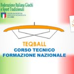 TEQBALL, CORSO TECNICO FORMAZIONE NAZIONALE