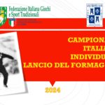 CAMPIONATO ITALIANO INDIVIDUALE DI LANCIO DEL FORMAGGIO