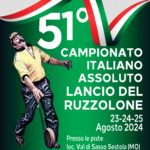 51° CAMPIONATO ITALIANO ASSOLUTO LANCIO DEL RUZZOLONE