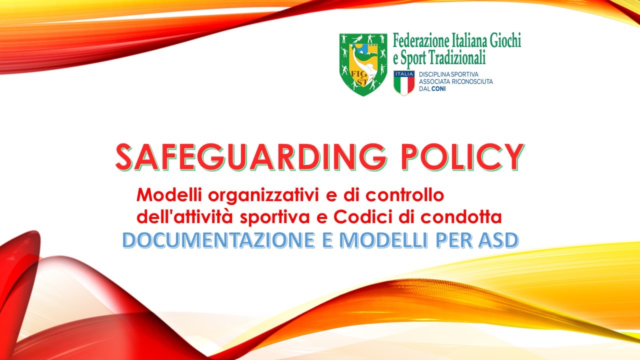 SAFEGUARDING – DOCUMENTAZIONE E SCADENZE PER LE AFFILIATE