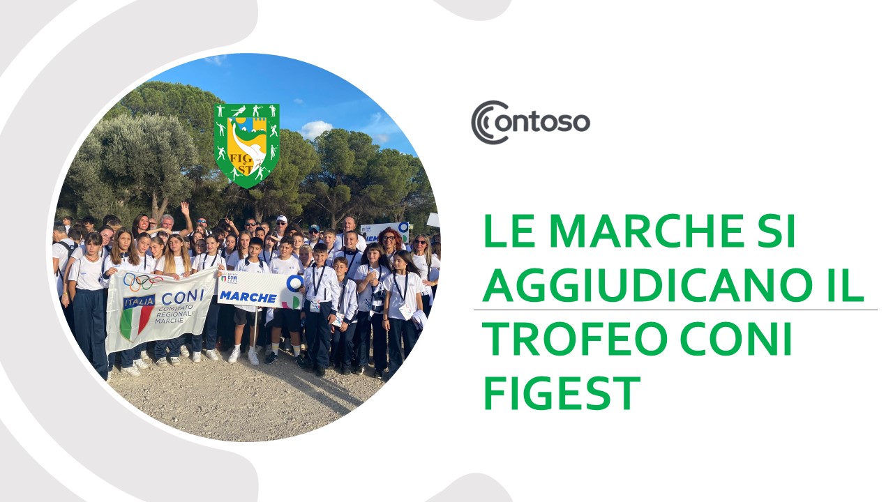 AL TROFEO CONI LE MARCHE BATTONO LE ALTRE REGIONI