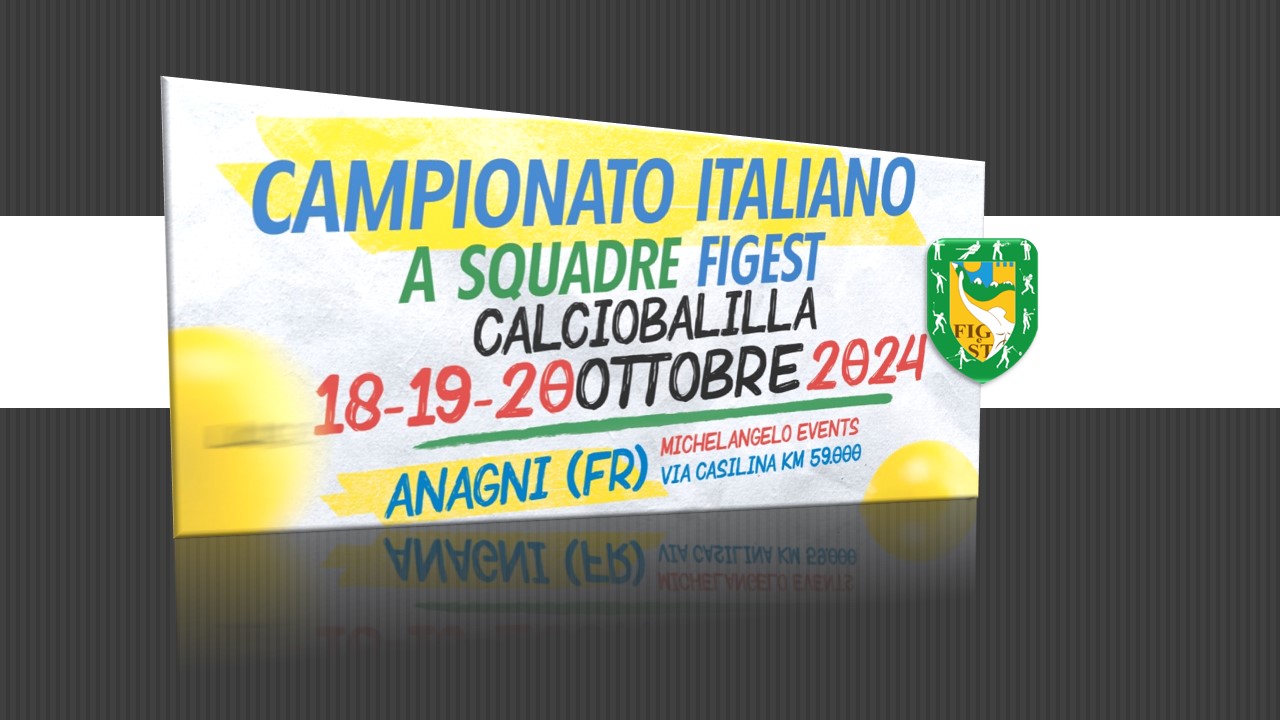 CALCIO BALILLA: AD ANAGNI IL CAMPIONATO ITALIANO SQUADRE