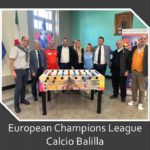 GENOVA, CAPITALE EUROPEA DELLO SPORT, PRONTA AD OSPITARE LA CHAMPIONS LEAGUE DI CALCIO BALILLA