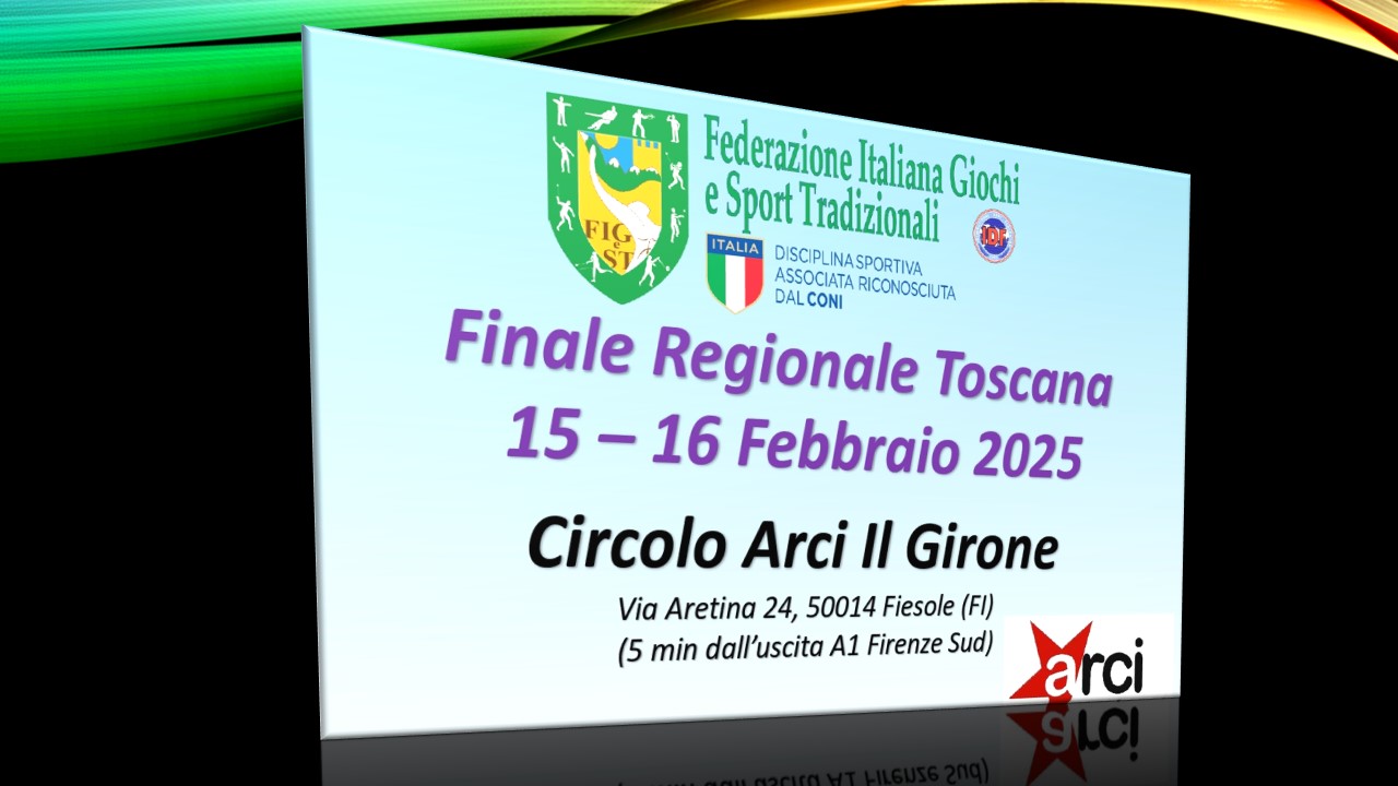 FRECCETTE: A FIESOLE LA FINALE REGIONALE TOSCANA