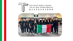 DELEGAZIONE AZZURRA FIGEST IN PARTENZA PER I MONDIALI DI TIRO ALLA FUNE DI TAIPEI