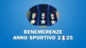 ONORIFICENZE SPORTIVE ANNO SPORTIVO 2025