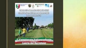 LANCIO DEL RUZZOLONE: SABATO E DOMENICA SFIDA TRICOLORE A FIORANO MODENESE CON IL 1° CAMPIONATO ITALIANO A TERNE