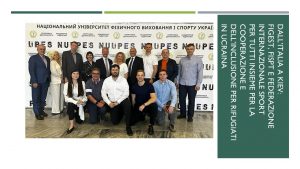 DALL’ITALIA A KIEV: FIGEST, FISPT E FEDERAZIONE INTERNAZIONALE SPORT PER TUTTI UNISCONO LE FORZE A SOSTEGNO DELLA COOPERAZIONE E DELL’INCLUSIONE PER RIFUGIATI IN UCRAINA