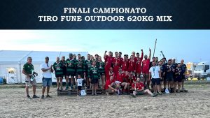 Tiro alla fune: grande spettacolo a Padova per il tricolore. Le Furie Rosse di Tamai conquistano il podio nella 620kg Mix