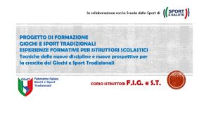 AVVISO NUOVO CORSO ISTRUTTORI FIGeST